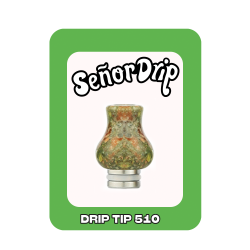 Drip Tip 510 Jade - Señor Drip Tip