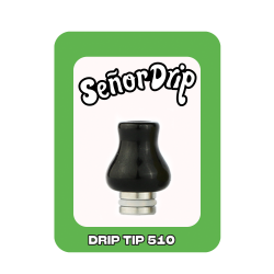 Drip Tip 510 Jade - Señor Drip Tip