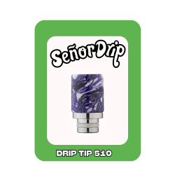 Drip Tip 510 Marble - Señor Drip Tip