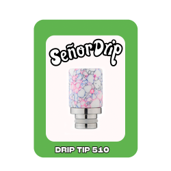 Drip Tip 510 Marble - Señor Drip Tip