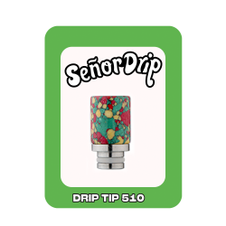 Drip Tip 510 Marble - Señor Drip Tip