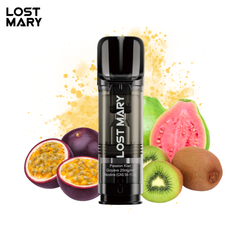 Cartouche Tappo Passion Kiwi Goyave 2ml - Lost Mary