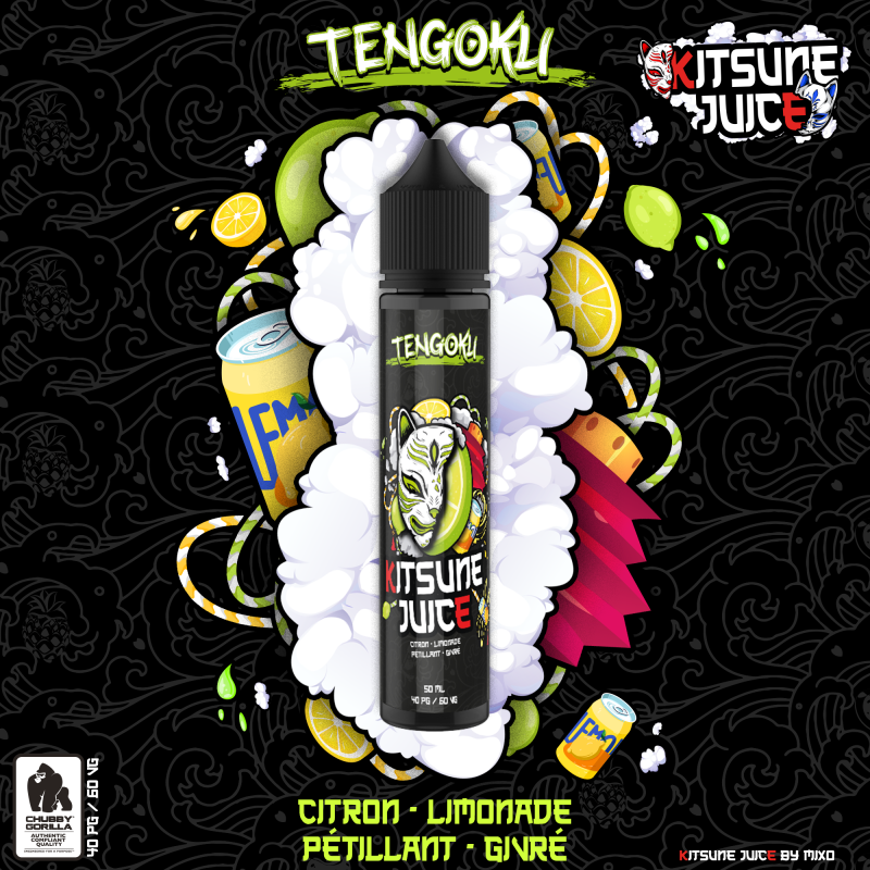 Tengoku 50ml - Kitsune Juice