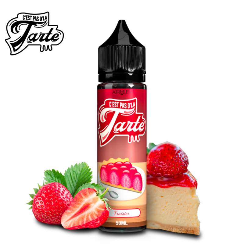 Fraisier 50ml - C'est pas d'la tarte by Airmust