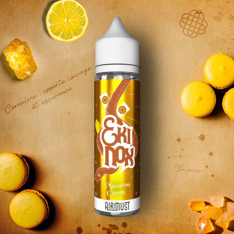 Macaron Citron 50ml - Ekinox by Airmust