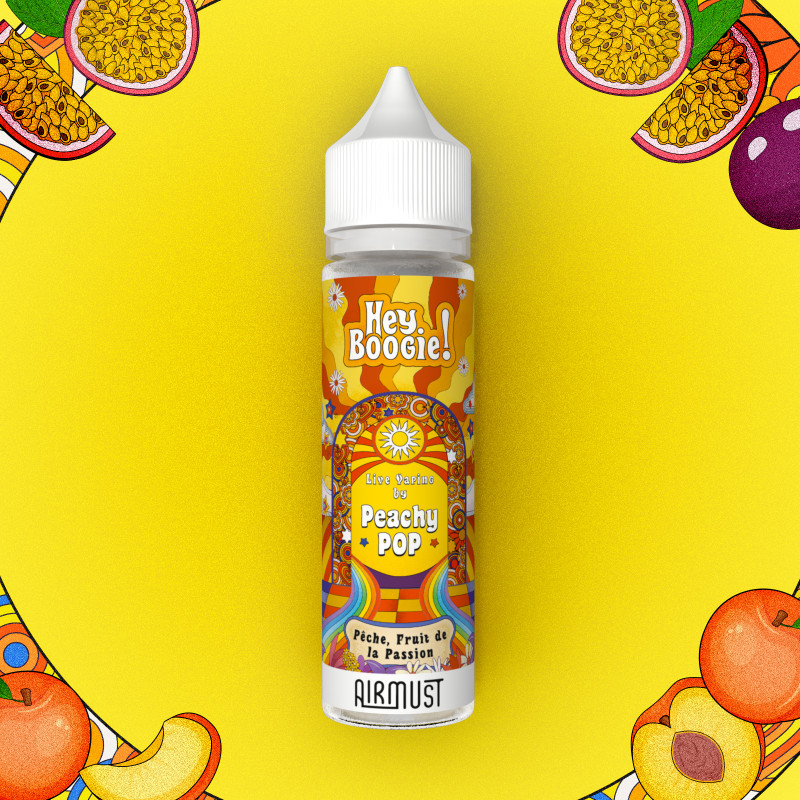 Peachy Pop 50ml - Hey Boogie by Airmust