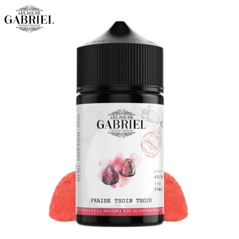 Fraise Tsoin Tsoin 50ml - Jus Gabriel