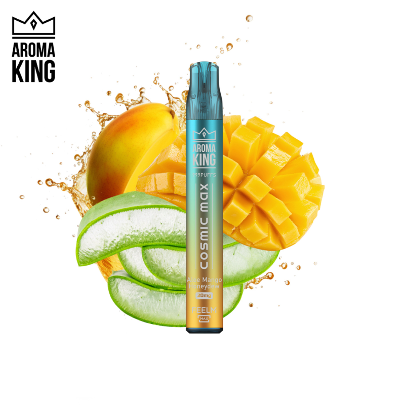 Pod Aloe Mango Honeydew 999 puffs - Cosmic Max by Aroma King