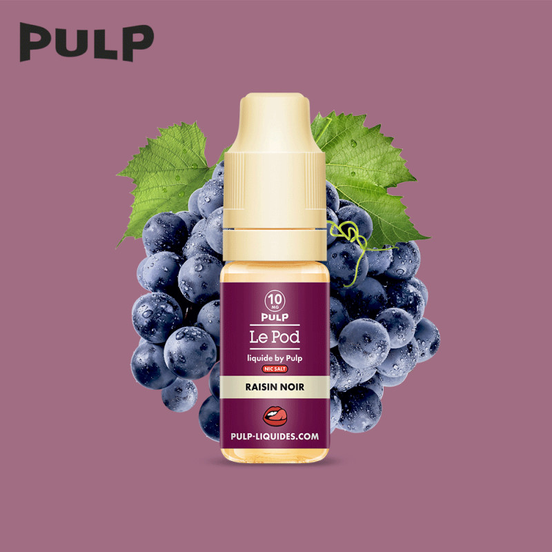 Raisin Noir 10ml - POD by PULP Nic Salt