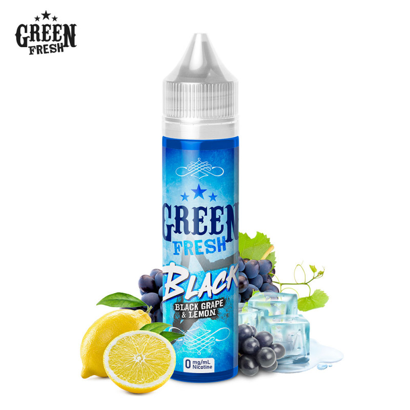 Black 50ml - Green Fresh by ELIQUID France