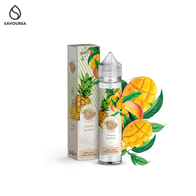 Ananas Mangue 50ml - Le Petit Verger by Savourea