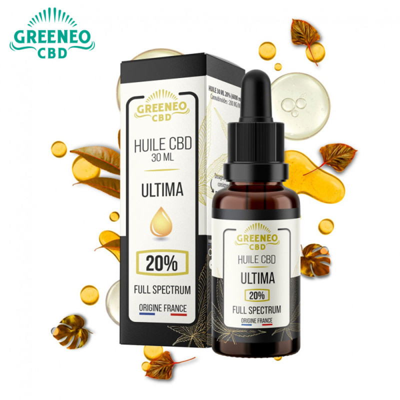 Huile CBD Ultima 30ml - Greeneo