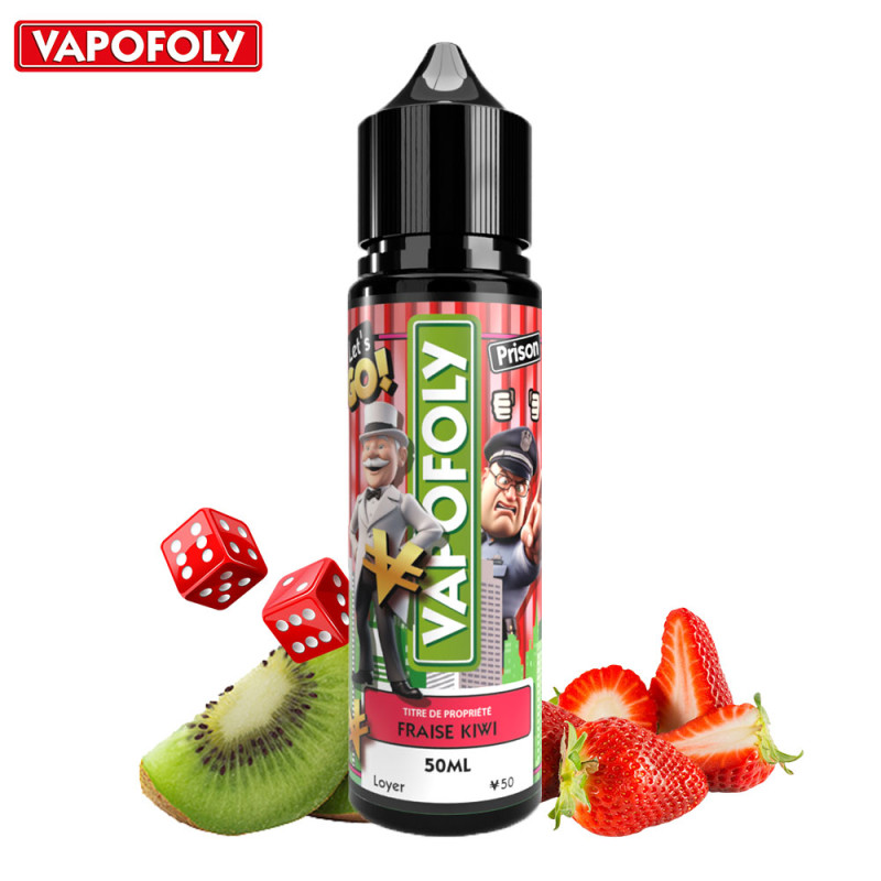 Fraise Kiwi 50ml - Vapofoly