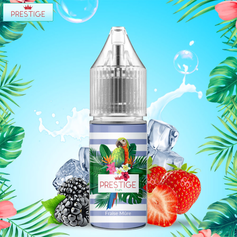 Fraise Mûre Nic Salt 10ml - Prestige Fruits