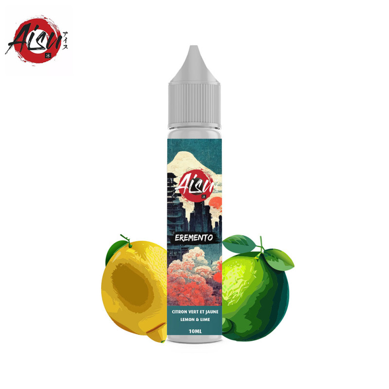 Citron Vert et Jaune 10ml Nic Salt - Eremento by Aisu