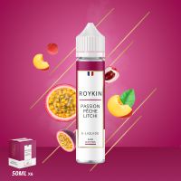 Passion Pêche Litchi 50ml - Roykin