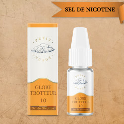 Globe Trotteur 10ml Nic Salt - Petit Nuage