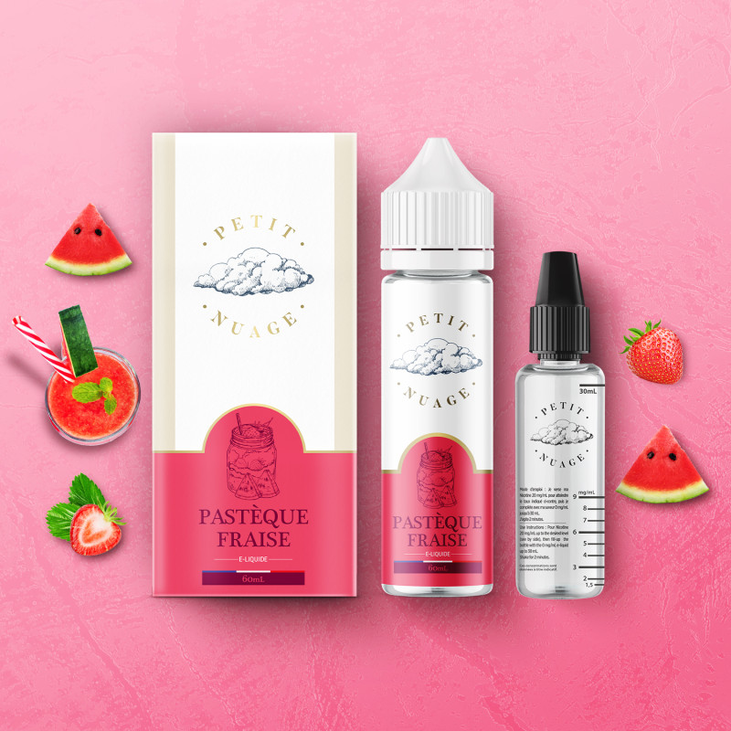 Pastèque Fraise 50ml - Petit Nuage