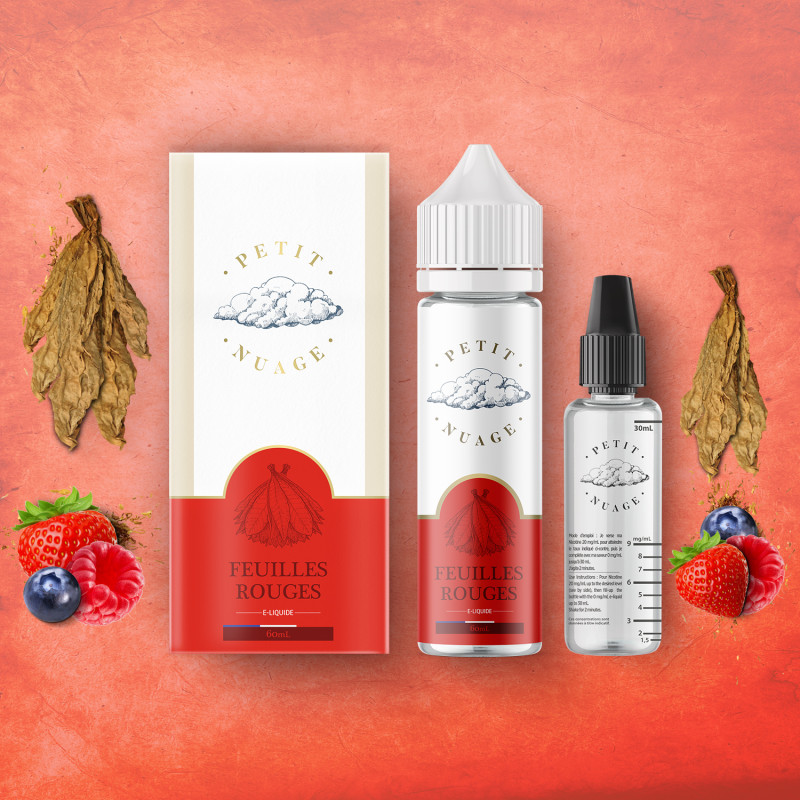 Feuilles Rouges 50ml - Petit Nuage