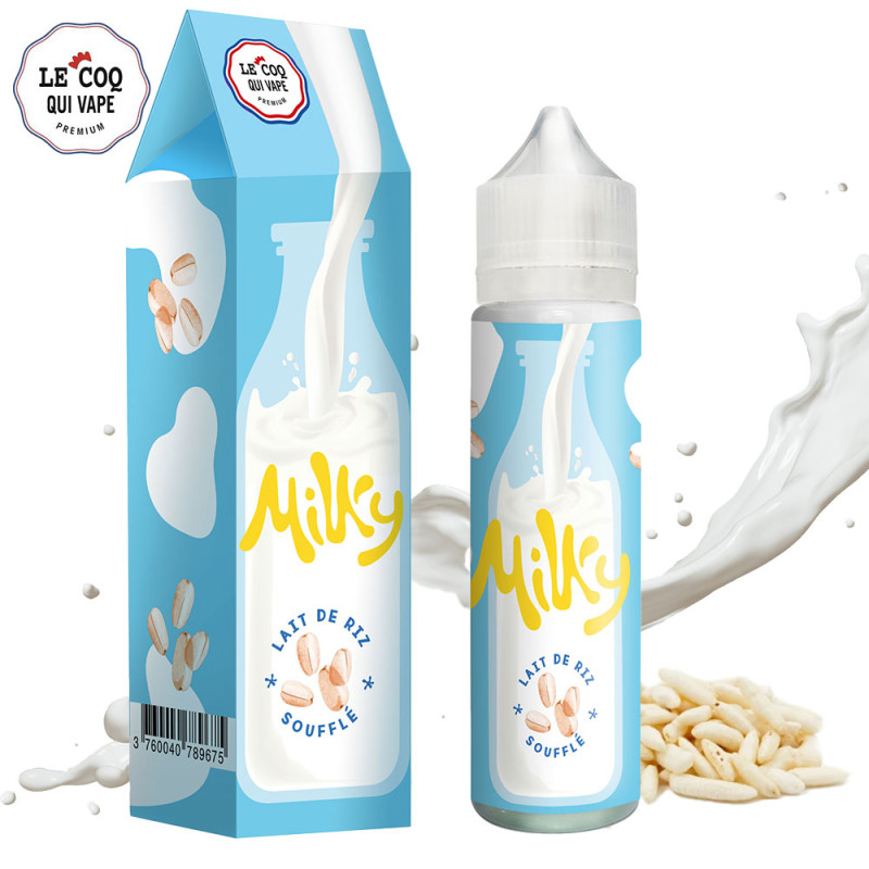 Milky Riz Soufflé 50ml - Le Coq Qui Vape