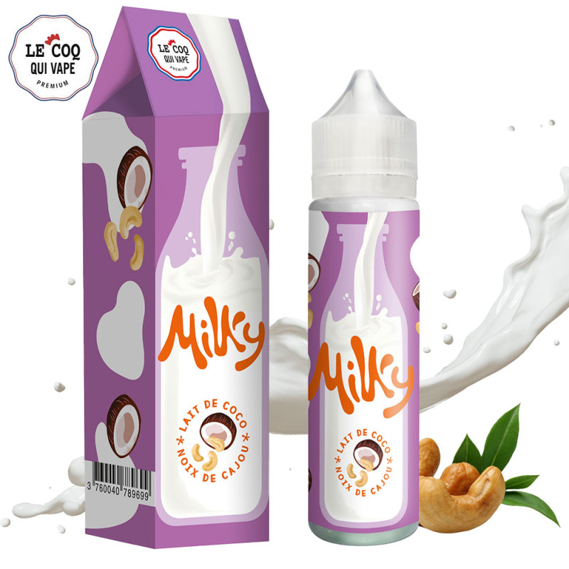 Milky Coco Cajou 50ml - Le Coq Qui Vape