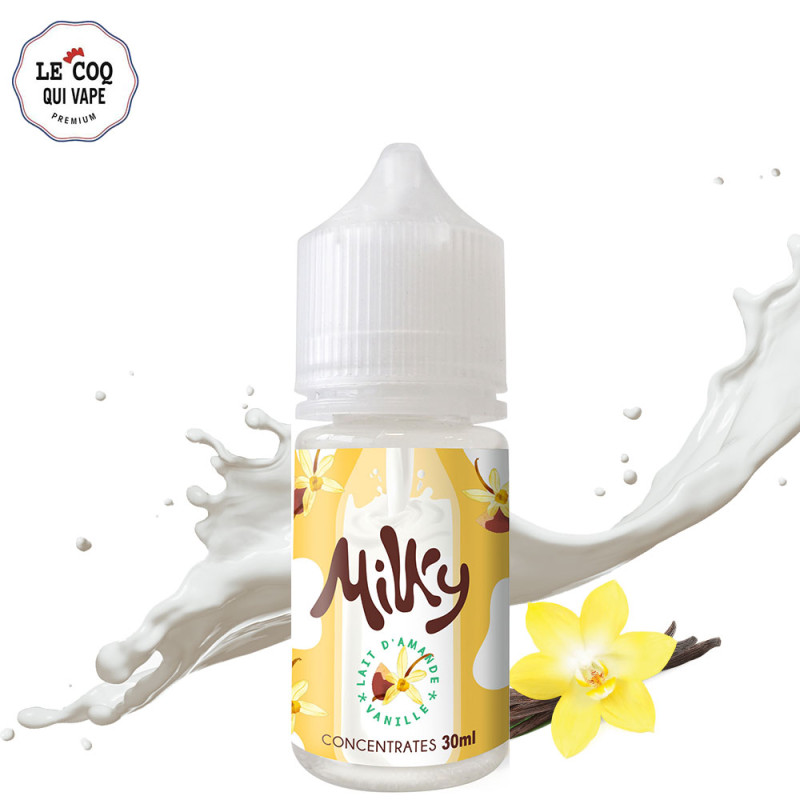 Concentré Milky Amande Vanille 30ml - Le Coq Qui Vape