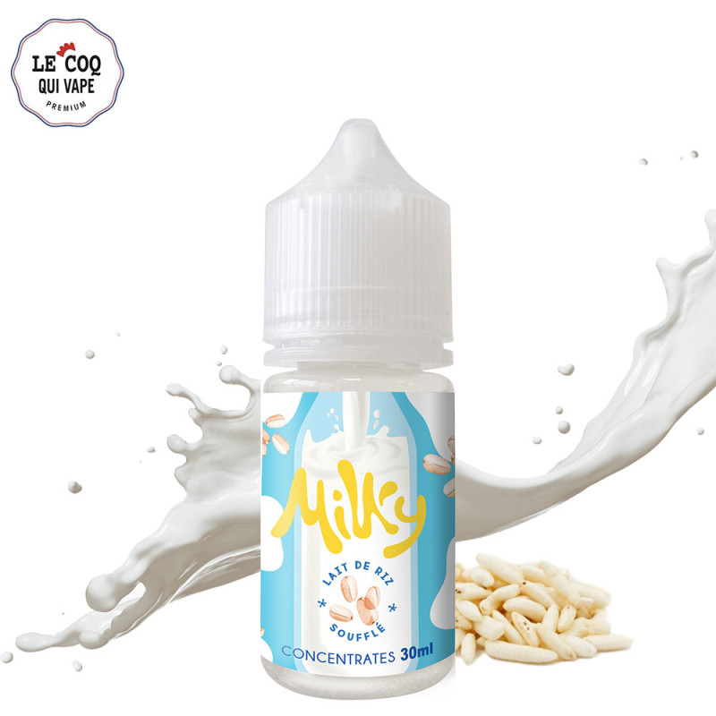 Concentré Milky Riz soufflé 30ml - Le Coq Qui Vape