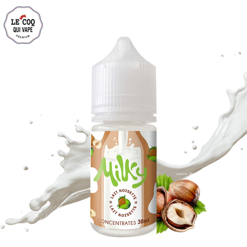 Concentré Milky Noisette 30ml - Le Coq Qui Vape