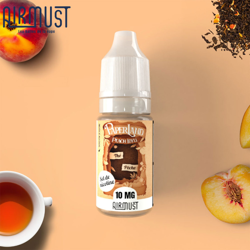 Peach Idyll 10ml Nic Salt - Paperland by Airmust