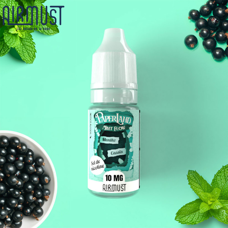 Mint Flow 10ml Nic Salt - Paperland by Airmust