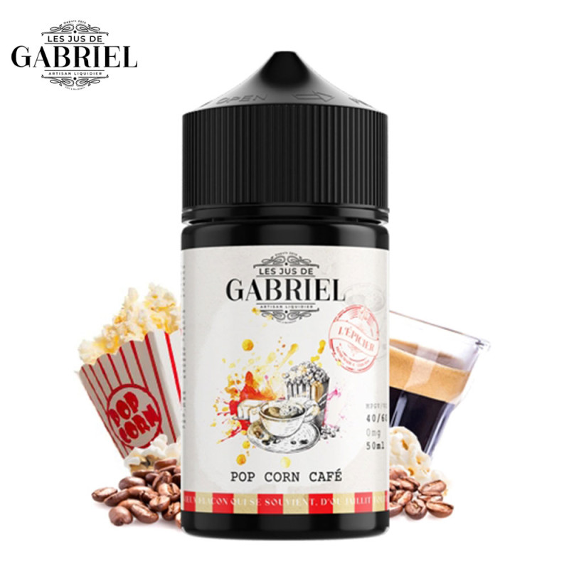 Pop Corn Café 50ml - Jus Gabriel