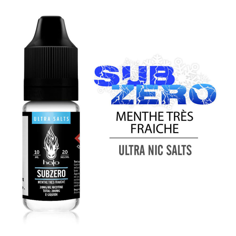 Halo Ultra Salts: Subzero 10ml