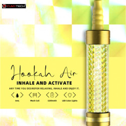 E-chicha Portable Hookah Air Sparkle Edition 3200mAh - Fumytech