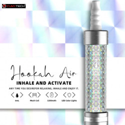 E-chicha Portable Hookah Air Sparkle Edition 3200mAh - Fumytech