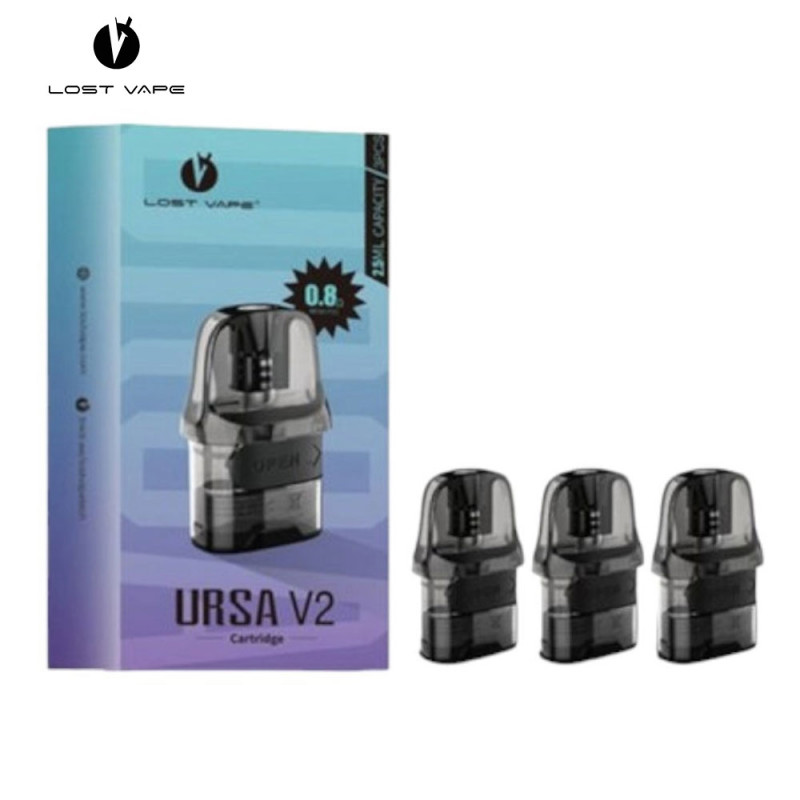 Cartouches Ursa V2 2.5ml (3pcs) - Lost Vape