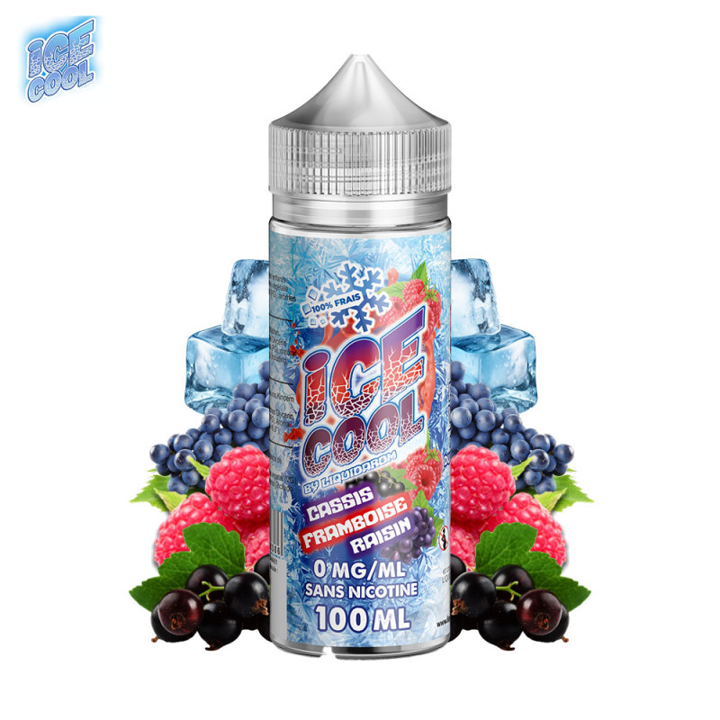 Cassis Framboise Raisin 100ml - Ice Cool by Liquidarom