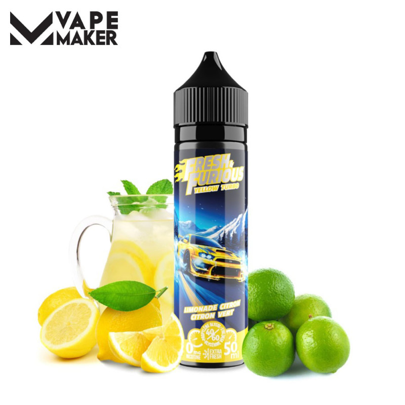 Yellow Turbo 50ml - Fresh & Furious by Vape Maker