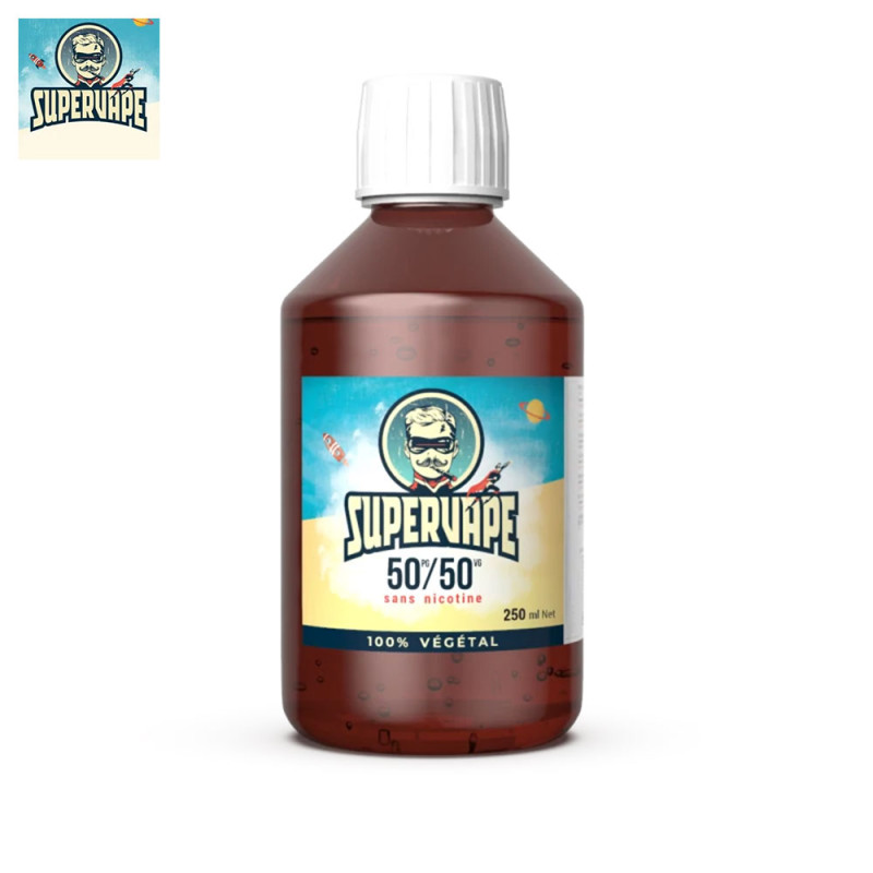 Base 50%PG/50%VG 250ml - Supervape by Le French Liquide