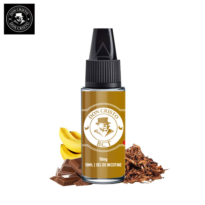 Banane Chocolate Tobacco 10ml Nic Salt - Don Cristo