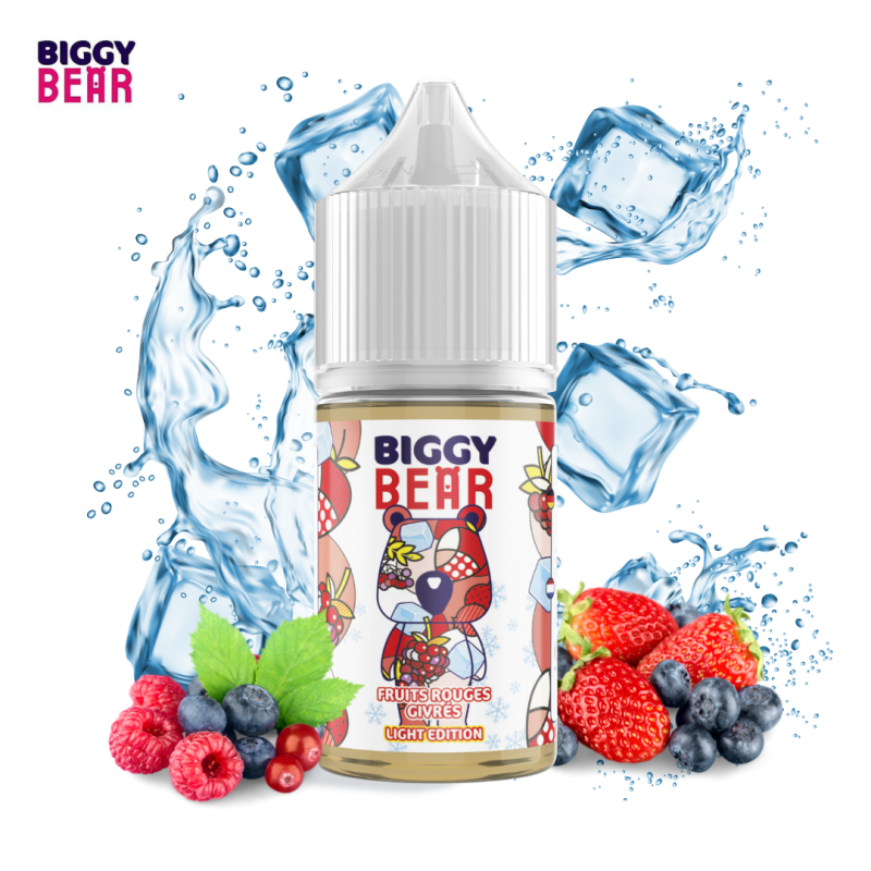 Concentré Fruits rouges Givrés Light Edition 30ml - Biggy Bear