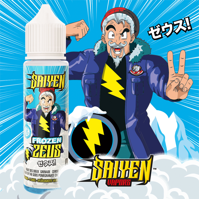 Frozen Zeus 50ml - Saiyen Vapors by Swoke