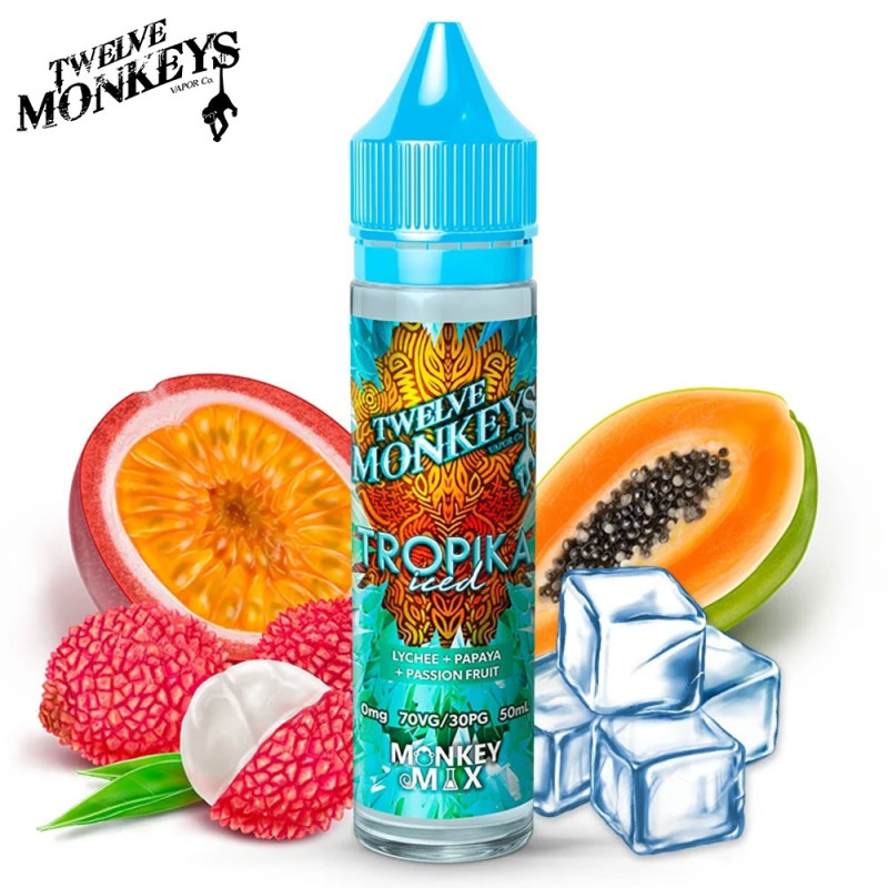 Tropika Iced 50ml - Ice Age by 12 Monkeys