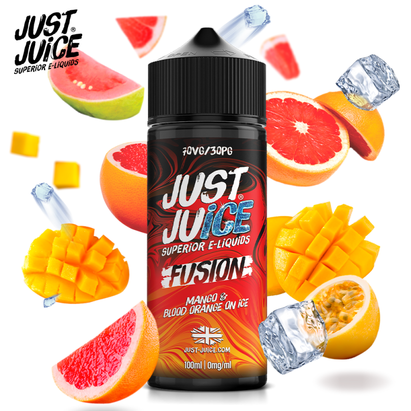 Mangue et Orange Sanguine Sur Glace 100ml - Just Juice