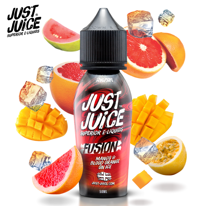 Mangue et Orange Sanguine Sur Glace 50ml - Just Juice