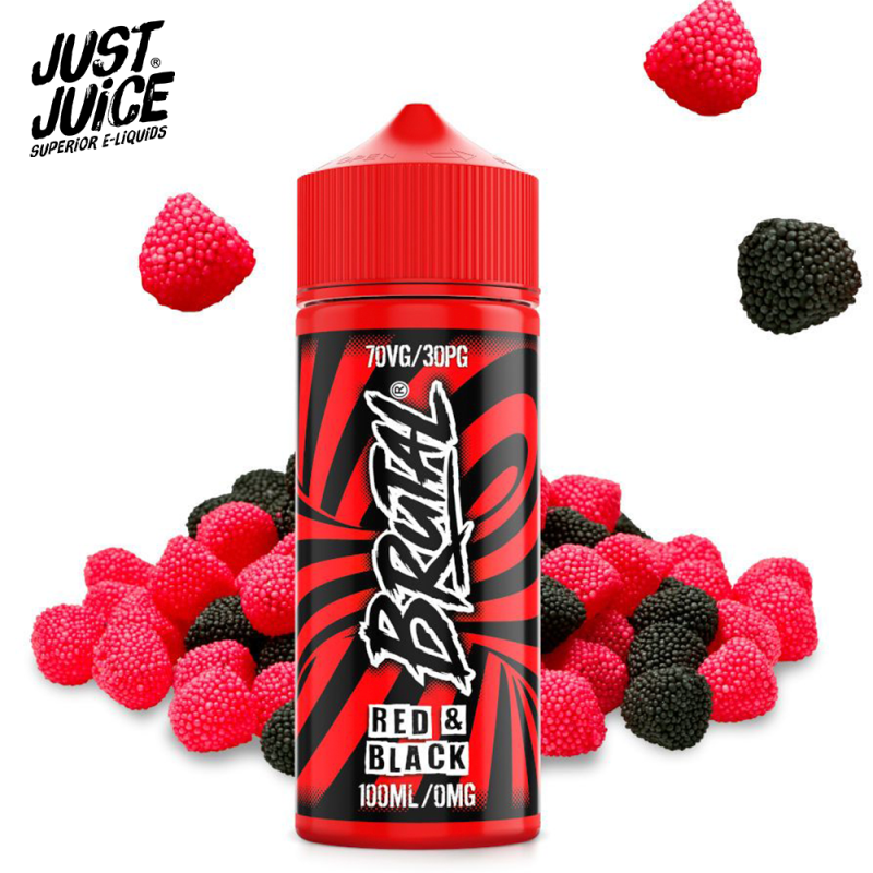 Red & Black 100ml - Brutal by Just Juice