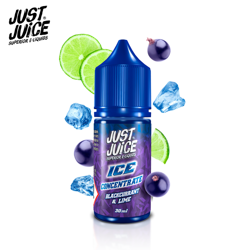 Concentré Blackcurrant & Lime 30ml - Just Juice