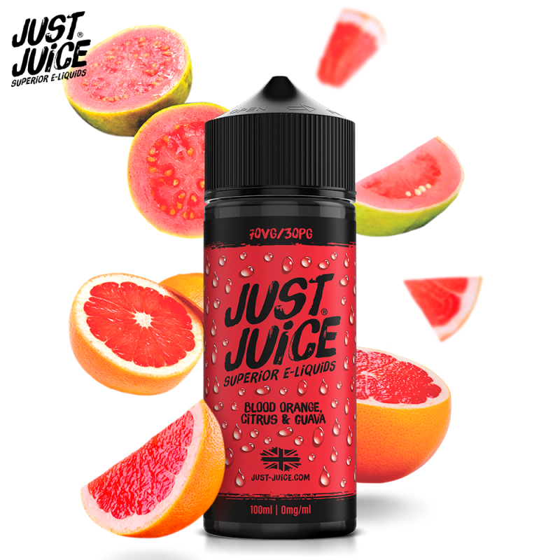 Orange Sanguine Citron et Goyave 100ml - Just Juice