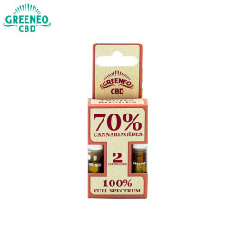 Cartouches Stick Fruits Rouges CBD 70% (2pcs) - Greeneo