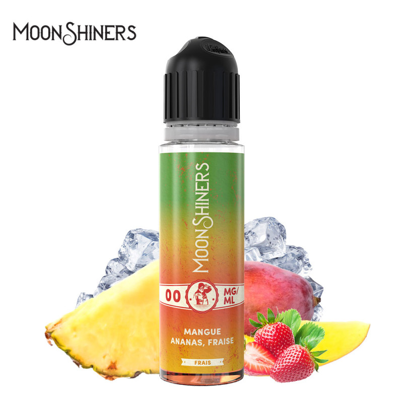 Mangue Ananas Fraise Frais 50ml - Moon Shiners by Le French Liquide