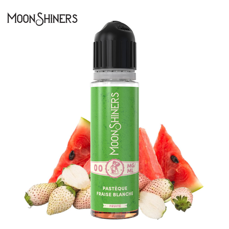 Pastèque Fraise 50ml - Moon Shiners by Le French Liquide